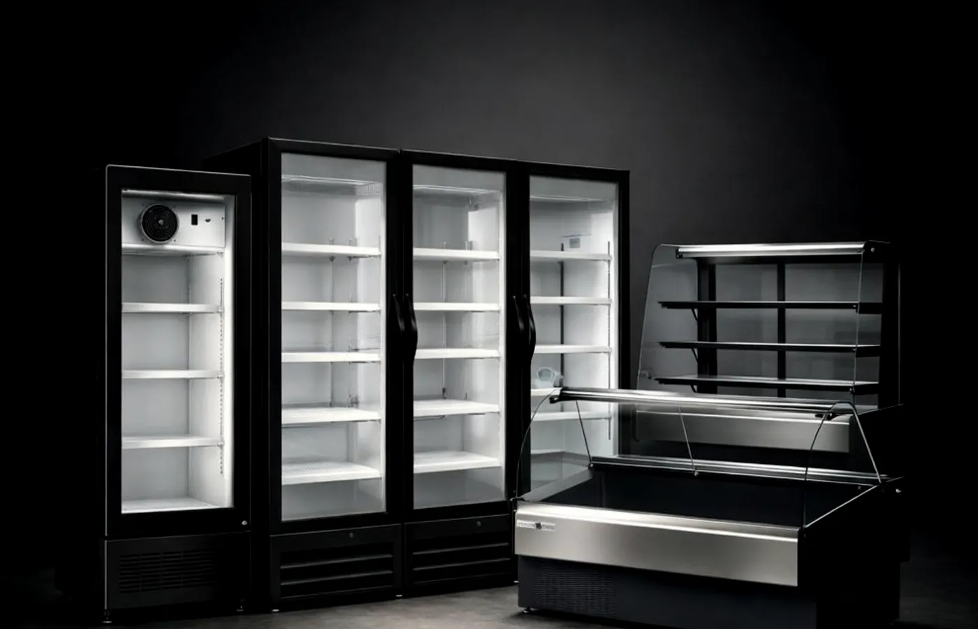 Línea de refrigeración y exhibición Kool-It y Hydra-Kool en estudio